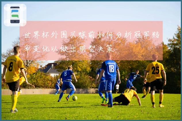世界杯外围买球前如何分析冠军赔率变化以做出明智决策